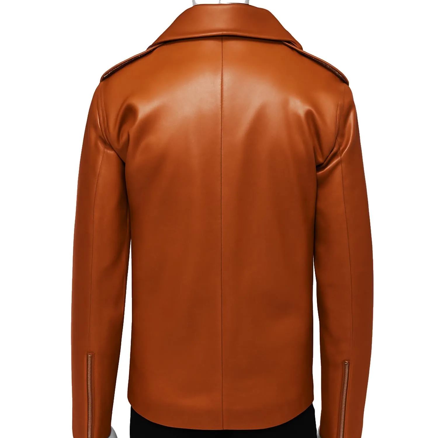 Custom Leather Bomber Jacket: Personalized Vintage Style, view 3