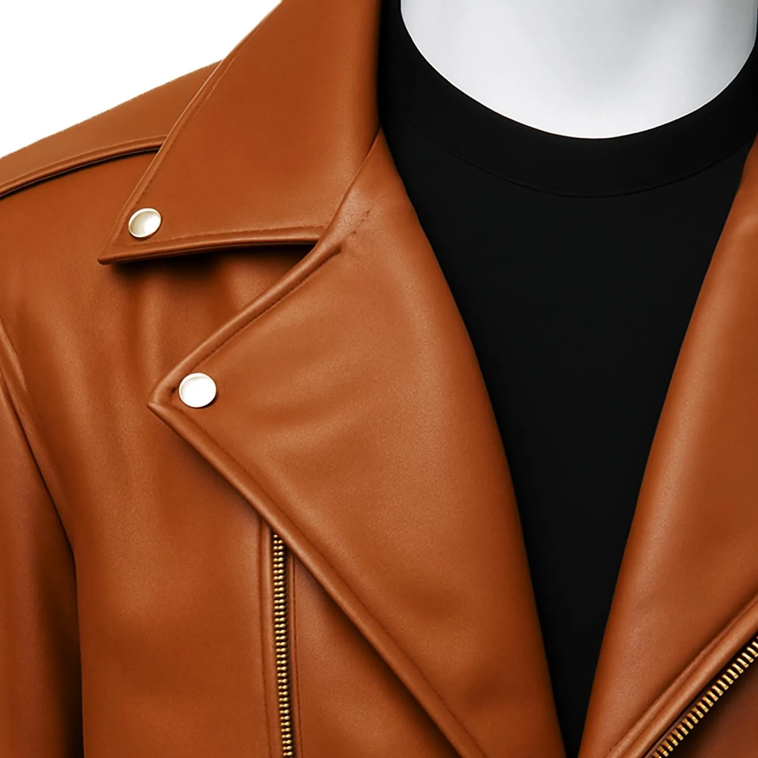 Custom Leather Bomber Jacket: Personalized Vintage Style, view 4
