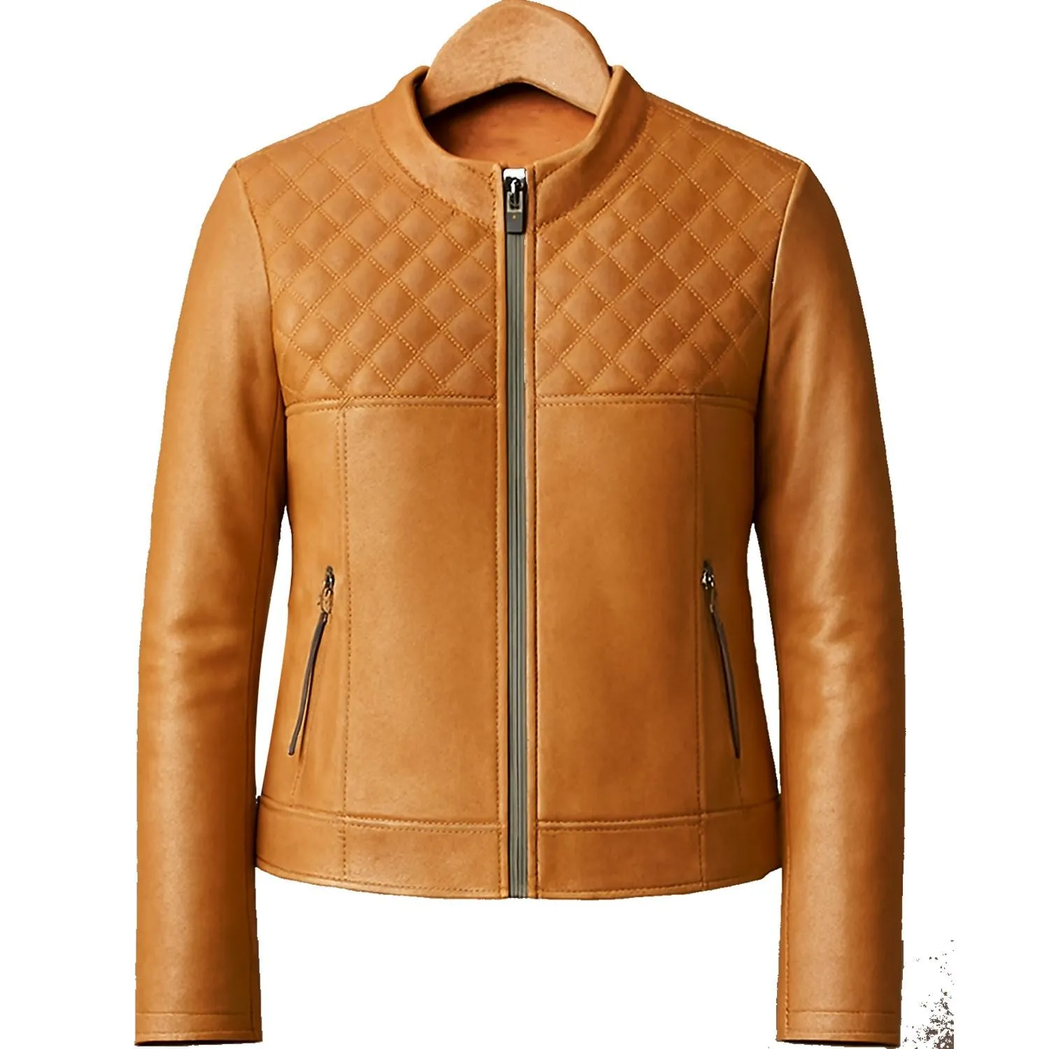 Custom Women's Leather Jacket: Personalized Vintage Style