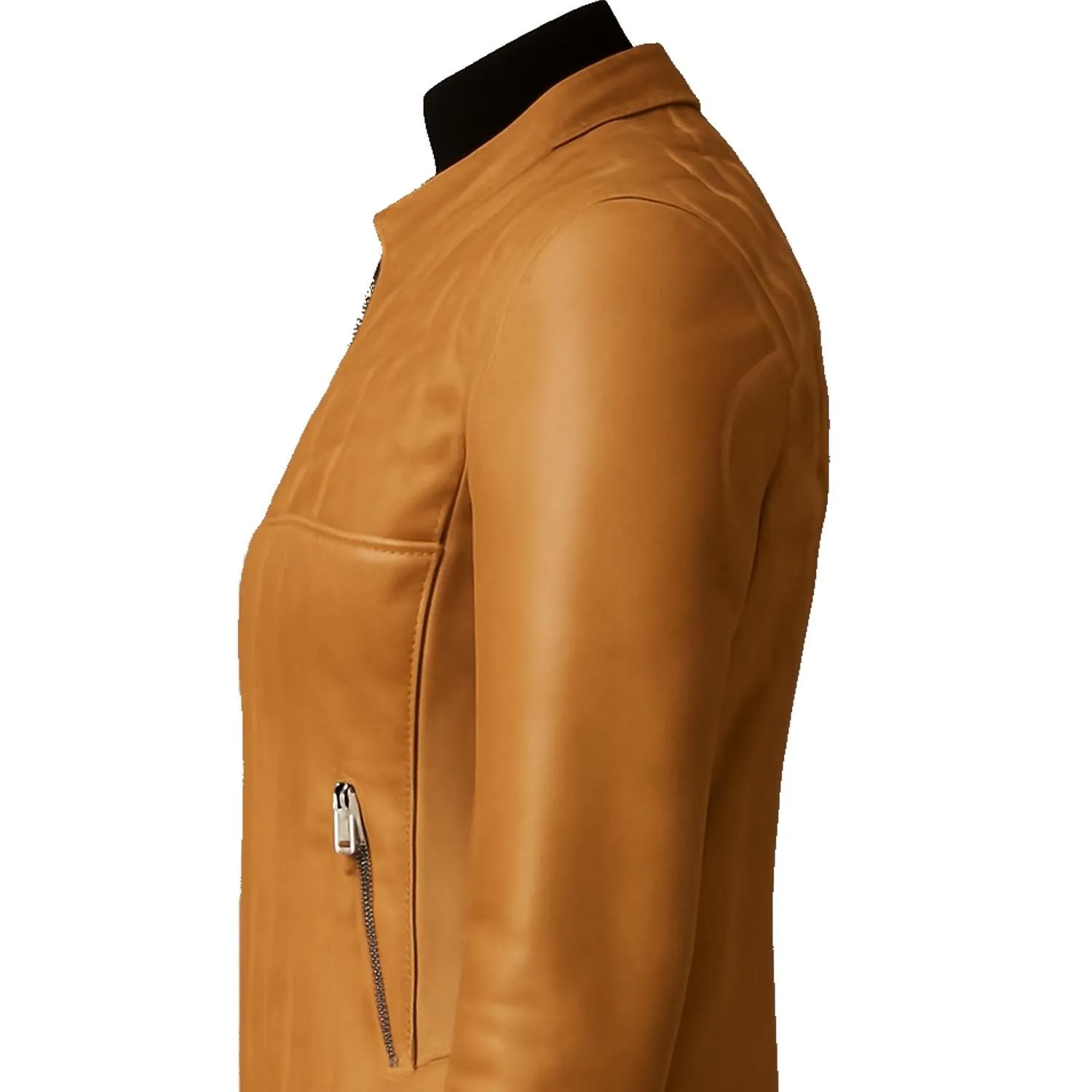 Custom Women's Leather Jacket: Personalized Vintage Style, view 4