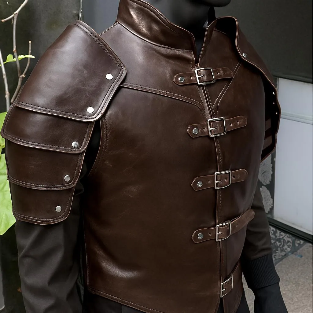 Genuine Leather Medieval Armor: LARP, view 3