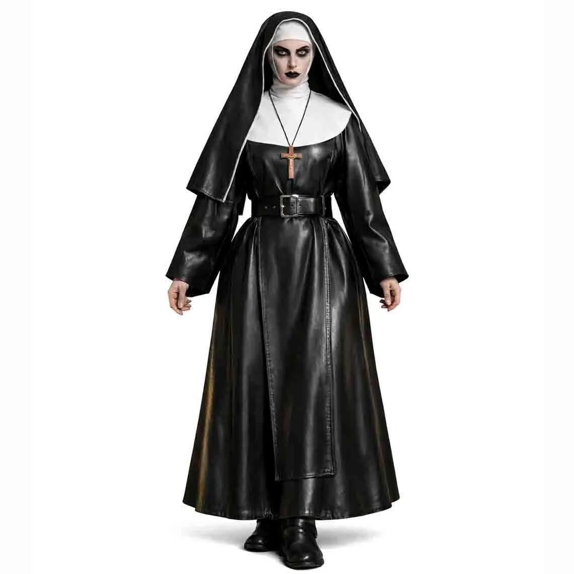 Handmade Gothic Nun Costume, view 2