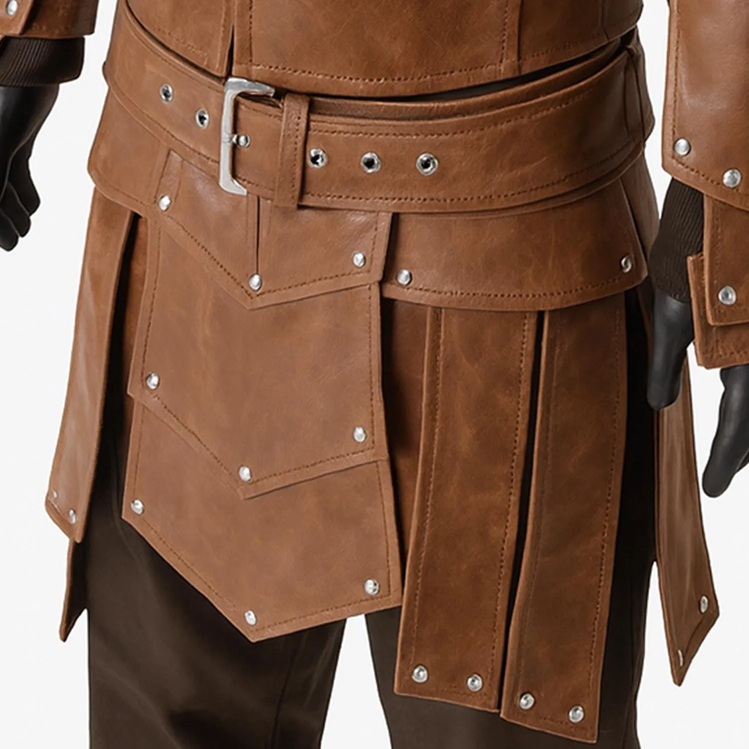 Medieval Leather Armor Set for Men, view 5