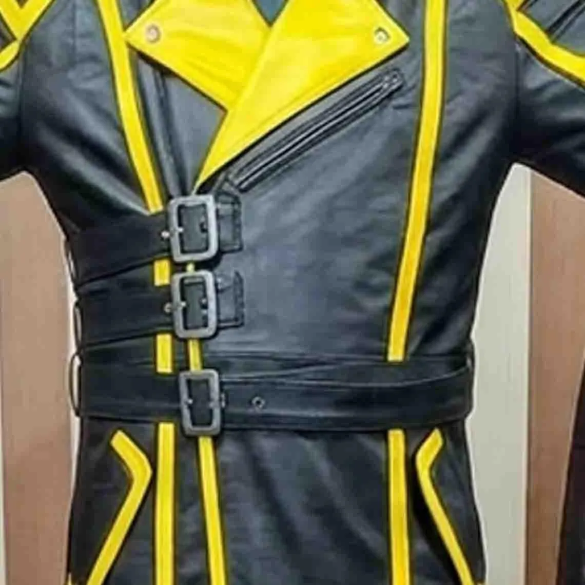 Obsidian Viper Assassin Leather Robe, view 3