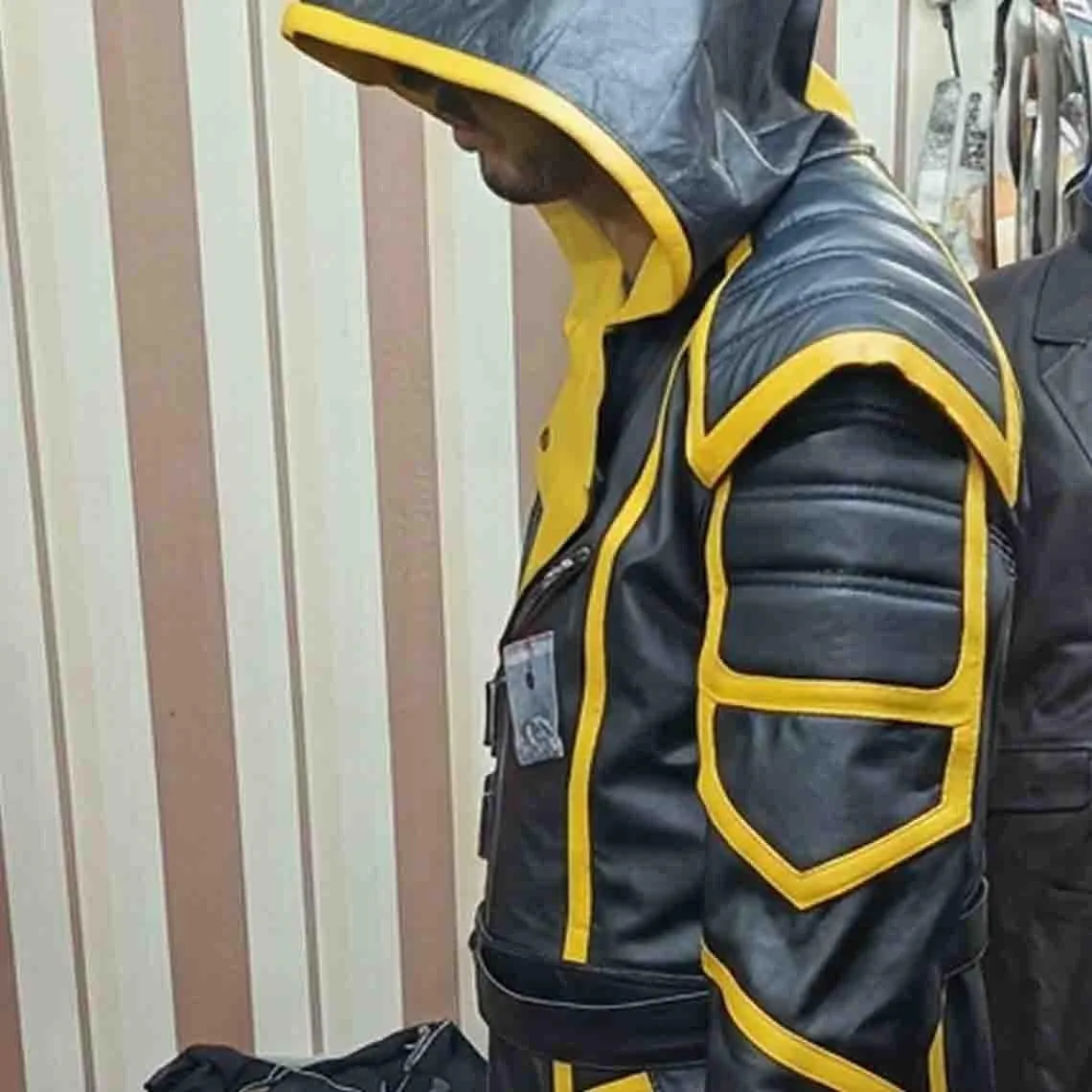 Obsidian Viper Assassin Leather Robe, view 6