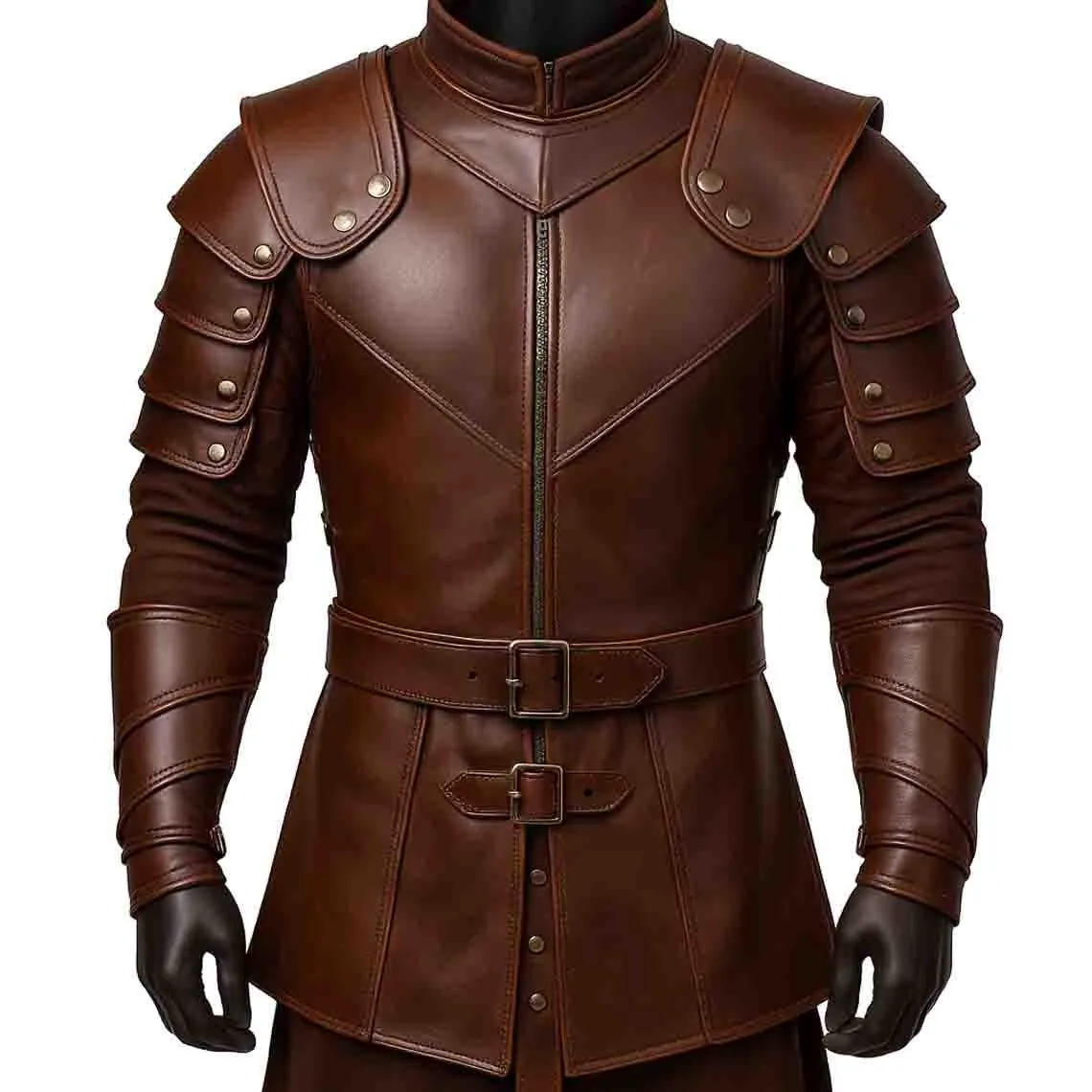 Personalized Handmade Medieval Leather Armor Set: Knight Viking Cosplay Costumes