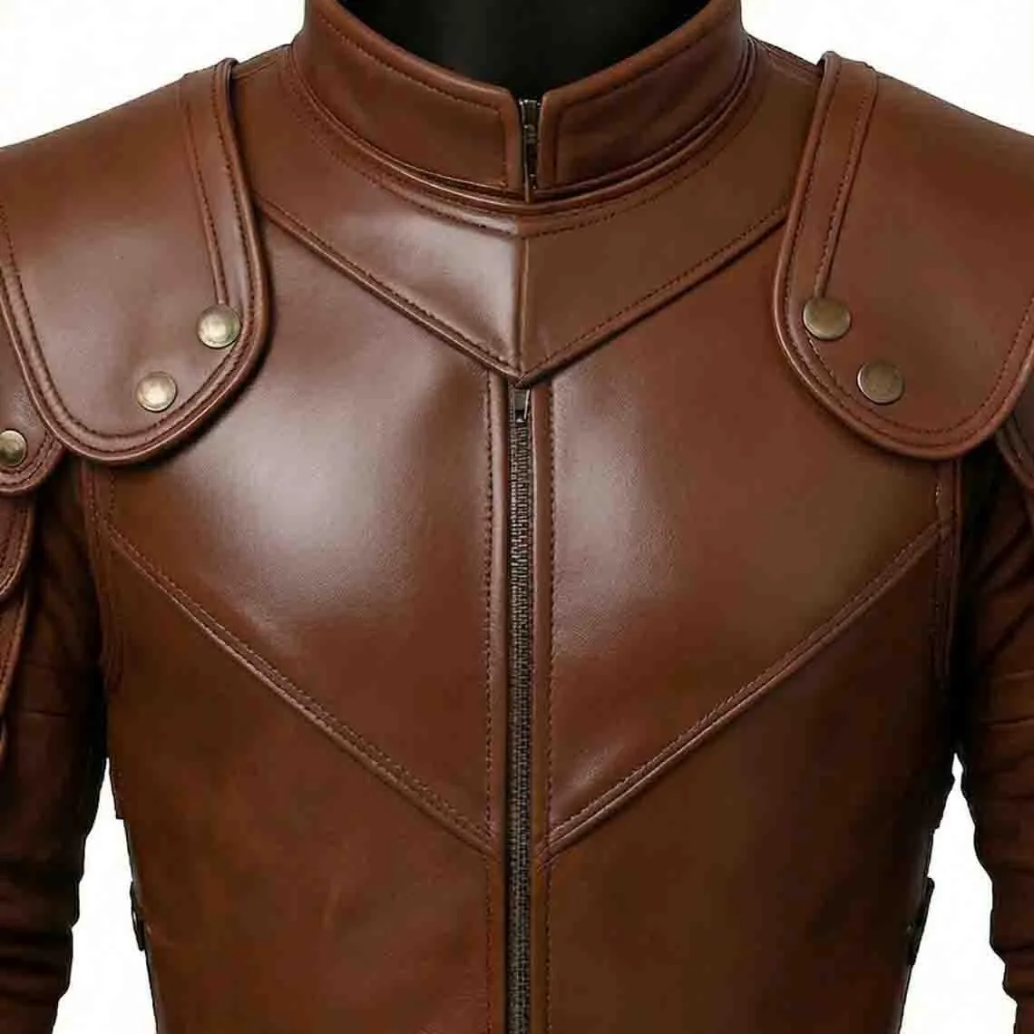 Personalized Handmade Medieval Leather Armor Set: Knight Viking Cosplay Costumes, view 3